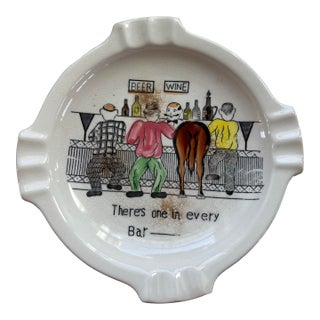 Humorous Vintage Ashtray Ass in a Bar For Sale