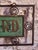 Antique French Double-Sided Shop Sign in Iron Frame, 1890s For Sale - Image 10 of 18