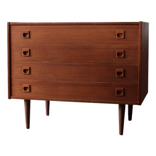 Vintage Danish Chest of Drawers in Teak, 1960s For Sale