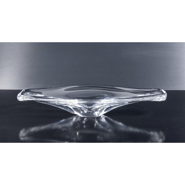 Crystal Centerpiece Vase in the style of Sevres, France, 20th Century For Sale - Image 15 of 18