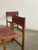 Rustic European Spanish Leather Chairs 1960s For Sale - Image 3 of 6