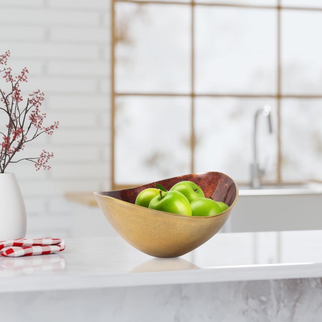 Sharma Crimson Gold Bowl For Sale - Image 10 of 11