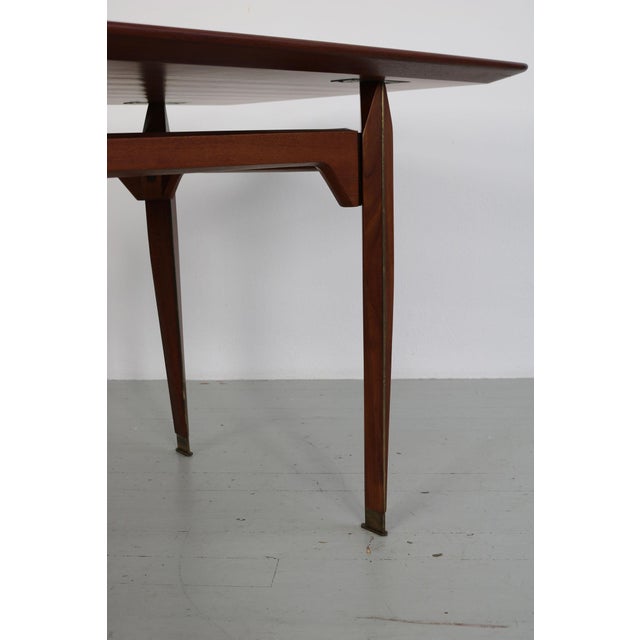 Italian Teak Dining Table, 1960s For Sale - Image 16 of 18