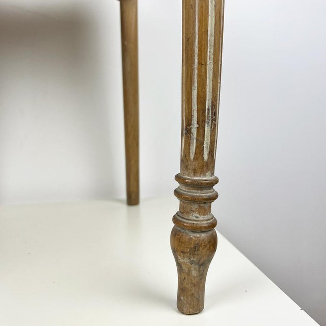 Swedish Gustavian Carved Wood in Velvet Chair For Sale - Image 6 of 12