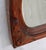 Antique French Tiger Oak Cheval Dressing Mirror Three Panel Beveled Glass 1900s For Sale - Image 9 of 13