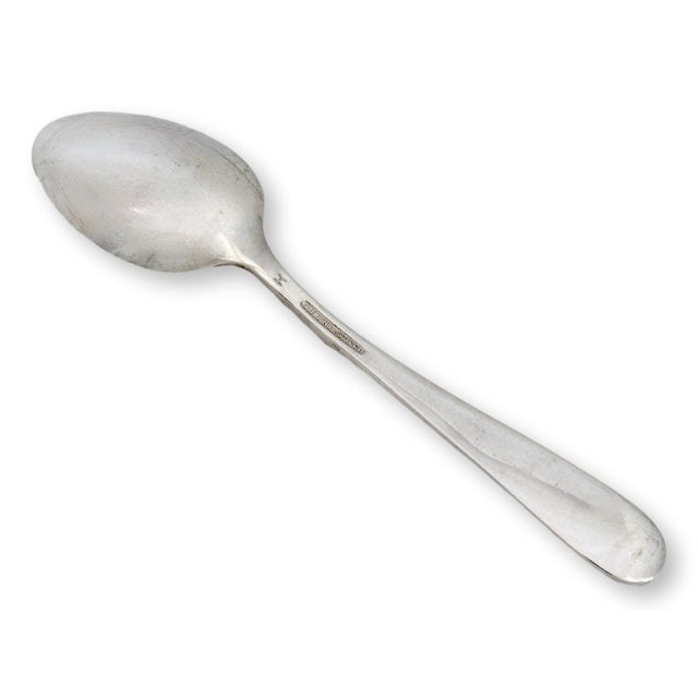 A beautiful set of seven Kirk Stieff Rose Pattern sterling silver teaspoons in the celebrated Repousse pattern. Each spoon...