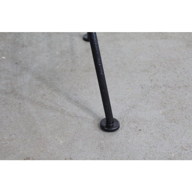 Offered is a vintage Mid-Century Modern Sculptura outdoor ottoman by Russell Woodard, featuring the collection’s...