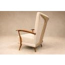 Armchair in Caviúna Wood, Leather and Bouclé by Giuseppe Scapinelli, Brazil, 1950s For Sale - Image 14 of 18
