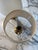 Vintage Red & Brass Table Lamps With Linen Shades - a Pair For Sale - Image 15 of 18