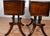 1920s Duncan Phyfe Mahogany Lyre Base Pair of Nightstands / Bedside Tables For Sale - Image 13 of 18