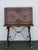 Early 1900s Carved Writing Cabinet Secretary Desk 6680 For Sale - Image 9 of 18