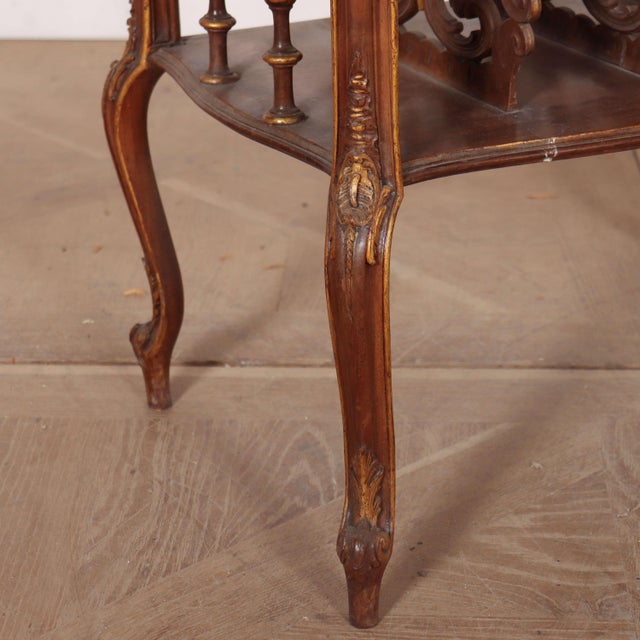 French Carved Stand, 1890s For Sale - Image 5 of 7