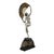 Marcel Bouraine, Art Deco Nude Fan Dancer, 1925, Bronze on Marble Base For Sale - Image 3 of 13