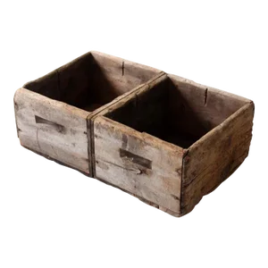 Antique Double in Wooden Crate