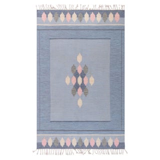 Doris Leslie Blau "Sparreholm" Vintage Swedish Rug by Ingegerd Silow For Sale