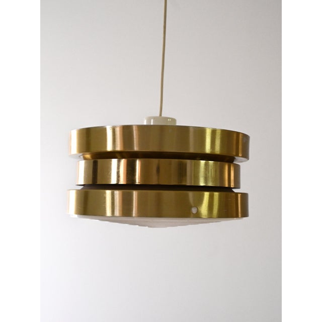 Vintage Scandinavian Lamp with Circles, 1960s For Sale - Image 3 of 9