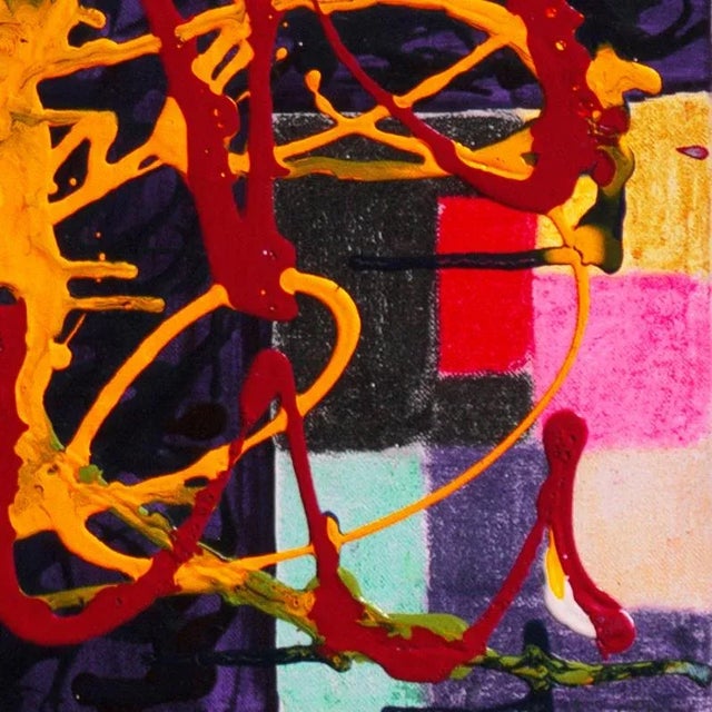 Signed lower right, 'Charles Seligman' (American, 20th century) and created circa 2000. Texas abstract artist Charles...