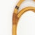 Wood Mid-Century Bamboo and Rattan Round Wall Mirror, Italy, 1970s For Sale - Image 7 of 12