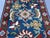 Blue Moroccan Art Deco Hand-Knotted Wool Rug - 7'5" X 4'2" For Sale - Image 4 of 10