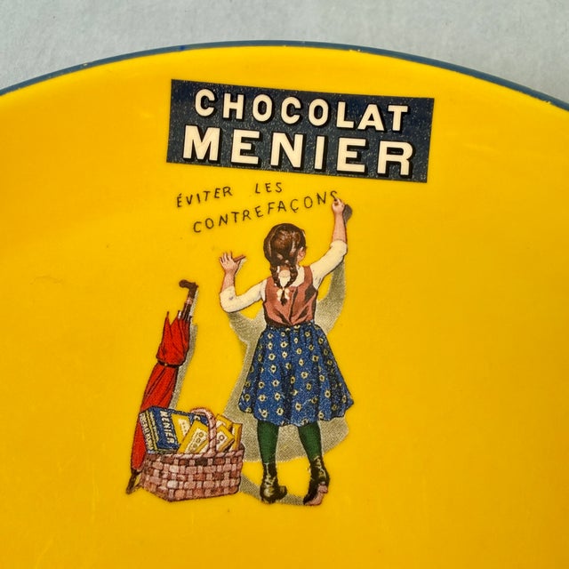 A Chocolat Menier café set made by JARS France under the official Nestlé and Éditions Clouet licensing, circa 1980. A two...