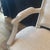 Linen Antique French Louis XVI Neoclassical Painted Armchairs or Fauteuils -a Pair For Sale - Image 8 of 13