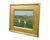 Late 20th century oil on board painting titled "Sankaty Golf Course Nantucket, MA" by Bettie J. Sarantos. Landscape from a...