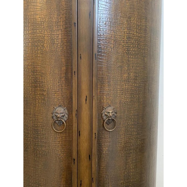 Lacquered Crescent Bar, 1990s For Sale - Image 6 of 15