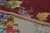 1920s Antique Hooked Rug With Fruit Wreath on Burgundy Field & Vine Border - Rug & Kilim For Sale - Image 5 of 5
