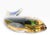 Mid 20th Century Mid 20th Century Murano Sommerso Art Glass Fish For Sale - Image 5 of 7