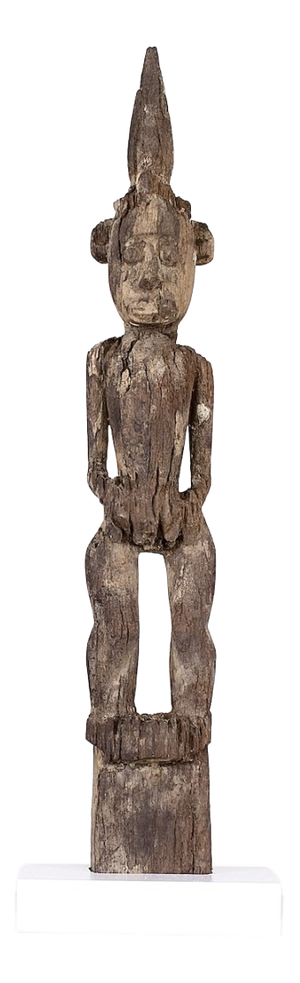 Borneo Artist, Hampatong Dayak Ancestral Figure, 1800s, Ironwood