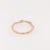 Dainty Natural Diamond Stackable Band: Solid 14k Gold - Minimal Fine Jewelry, Size 6.75 For Sale - Image 4 of 6