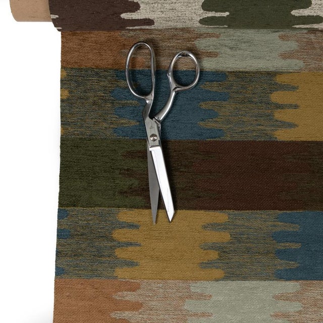 Inspired by the intricate beauty of mosaics, Muse is a richly textured chenille that creates an abstract, puzzle-like...