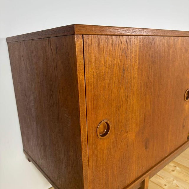 Madia Sideboard in Teak by Yngve Ekstrom for Dux, 1960s For Sale - Image 9 of 10