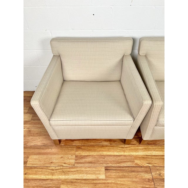 Mid-Century Modern Ludwig Mies Van Der Rohe for Knoll Krefeld Lounge Chairs a Pair For Sale In Charlotte - Image 6 of 11