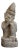 African Tribal Art The Thinker Statue Carved Stone Figurine For Sale