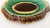 Kelly Green Antique 19thC Majolica Wheat Bread TrayPlatter C1880s For Sale - Image 8 of 8