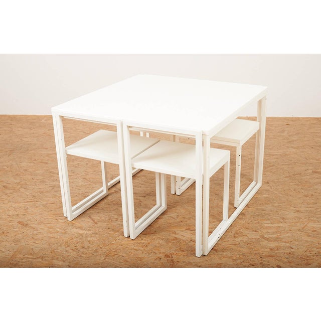 Fronzoni 64 Table Set by AG Fronzoni for Cappellini, 1964, Set of 5 For Sale - Image 10 of 18