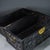 Dark Gray 1980s Carved Dark Hardwood Chest, Chinoiserie Hundred Fu Blessing Jewelry Storage Box For Sale - Image 8 of 9