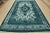 An authentic vintage traditional Overdyed Tabriz rug hand-knotted with an all-wool pile on a cotton foundation. This...