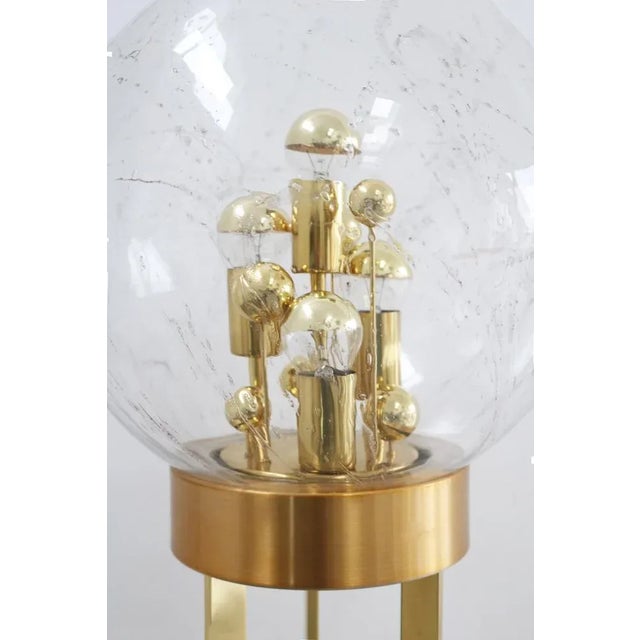 1970s Space Age Sputnik Globe Floor Lamp from Doria, 1970s For Sale - Image 5 of 11