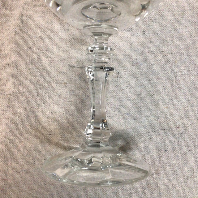 Schott-Zwiesel Crystal Water Goblets-Set of 8 For Sale - Image 11 of 12