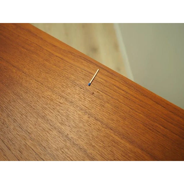 Wood Danish Teak Chest of Drawers, 1960s For Sale - Image 7 of 11