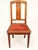 Art Deco Chairs in Carved Walnut with Studded Leather Seats, 1920s, Set of 5 For Sale - Image 6 of 11