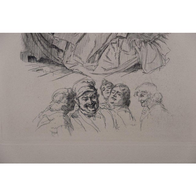 Alméry Lobel-Riche, Les amants endormis, Etching For Sale - Image 3 of 5