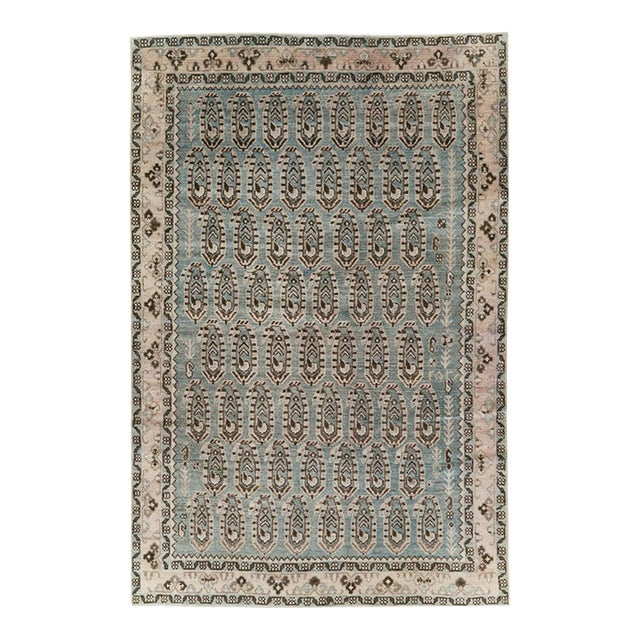 Galerie Shabab Collection Mid-20th Century Persian Malayer Accent Rug For Sale