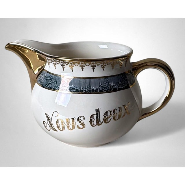 Villeroy & Boch 1950s Villeroy & Boch Glazed Faience Tete-a-Tete Set For Sale - Image 4 of 18