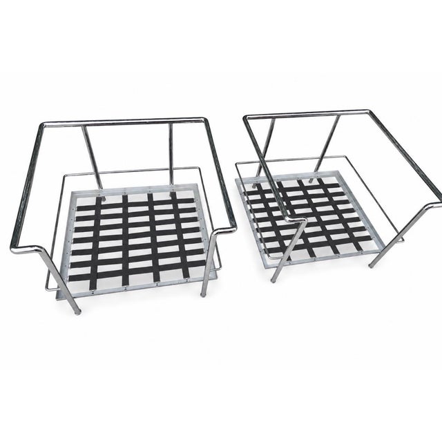 Cassina LC2 Sessel by Le Corbusier for Cassina, 2000s, Set of 2 For Sale - Image 4 of 7