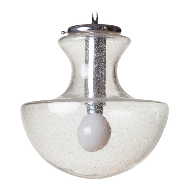 Mazzega Glass Mushroom Chandelier 1970's For Sale