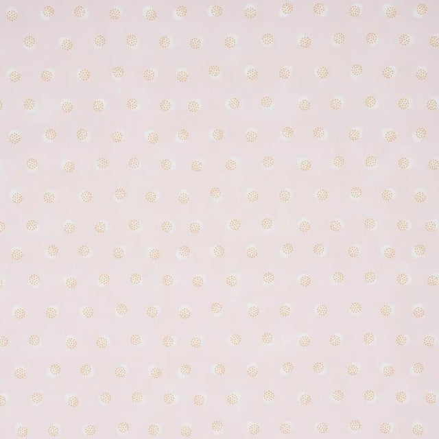 Modern Schumacher Taylor Wallpaper in Pink For Sale - Image 3 of 4