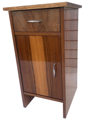 Natural Walnut Cabinet, 1970s